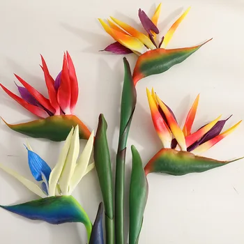 High Simulation Feel Small Bird of Paradise Plastic Strelitzia Reginae Home Decoration Show Chamber Furnishings Artificial Flowe
High Simulation Feel Small Bird of Paradise Plastic Strelitzia Reginae Home Decoration Show Chamber Furnishings Artificial Flowe