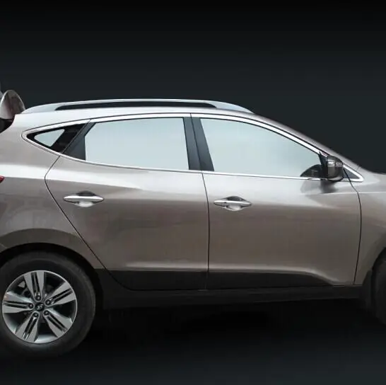Оконная крышка из нержавеющей стали отделка окна для Hyundai IX35 2011 2012 2013 2014 2015 2016 2017
