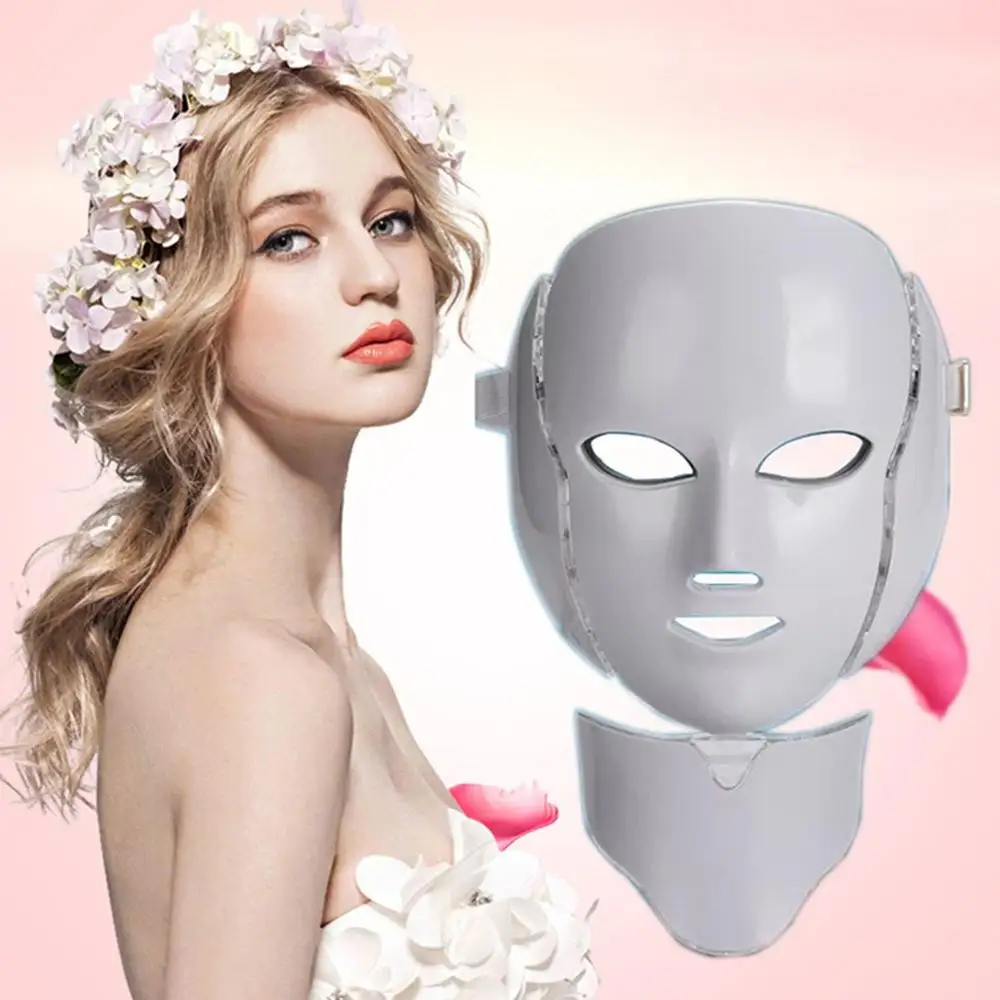 LED Light Photon Therapy Mask 7 Color Light Treatment Skin Whitening Facial Beauty Daily Skin Care Mask
LED Light Photon Therapy Mask 7 Color Light Treatment Skin Whitening Facial Beauty Daily Skin Care Mask