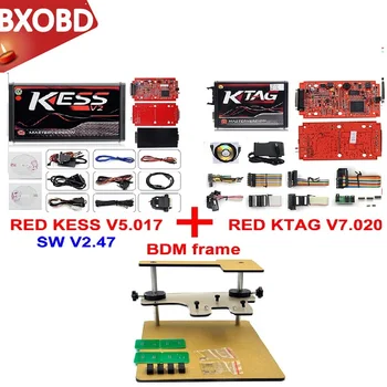 KESS V2 V2.47 V5.017 EU Red OBD2 Manager Tuning Kit KTAG V2.25 V7.020 4 LED Master Kessv2 LED BDM Frame K-TAG ECU Programmer
KESS V2 V2.47 V5.017 EU Red OBD2 Manager Tuning Kit KTAG V2.25 V7.020 4 LED Master Kessv2 LED BDM Frame K-TAG ECU Programmer