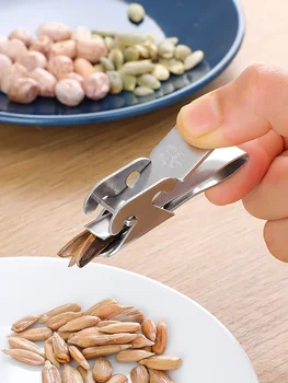 Stainless steel peeling melon seeds and pine nuts opener sunflower seed peanut tool
Stainless steel peeling melon seeds and pine nuts opener sunflower seed peanut tool
