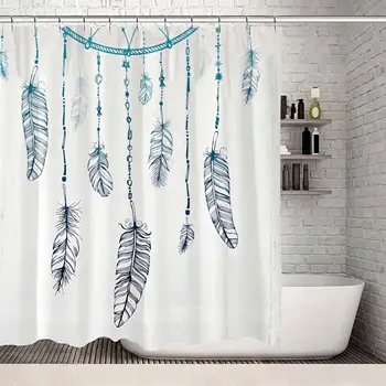 Fabric Shower Curtain Set - Water-Repellent and Mold- and Mildew-Resistant for Master, Guest, Kids', College Dorm Bathroom, 72"
Fabric Shower Curtain Set - Water-Repellent and Mold- and Mildew-Resistant for Master, Guest, Kids', College Dorm Bathroom, 72"