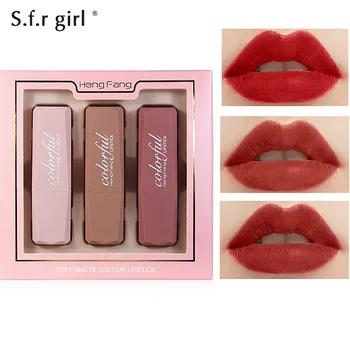 3 Colors/Set Lip Red Lipstick Liquid Moisturizer Nutritious Gloss Women Girls Sexy Waterproof Long Lasting
3 Colors/Set Lip Red Lipstick Liquid Moisturizer Nutritious Gloss Women Girls Sexy Waterproof Long Lasting
