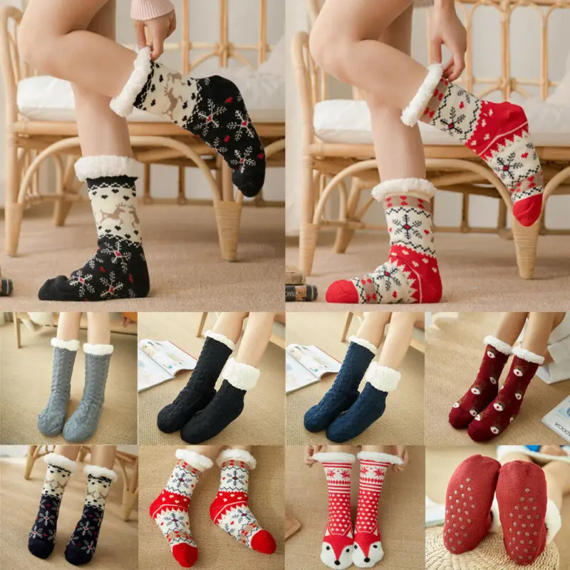 High quality Christmas winter socks adult floor socks thickeners slip-resistant thermal cartoon knitted wool socks for women
High quality Christmas winter socks adult floor socks thickeners slip-resistant thermal cartoon knitted wool socks for women