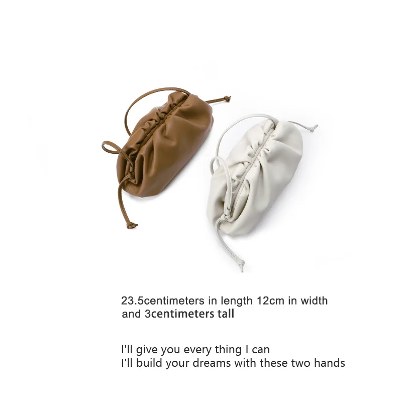 2020 new net red with the cloud bag soft leather leather handbag French small shoulder diagonal cross dumplings package
2020 new net red with the cloud bag soft leather leather handbag French small shoulder diagonal cross dumplings package
