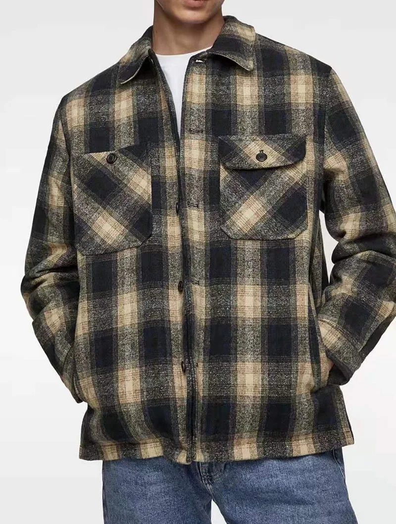 Overplus of Goods Exported to Europe And us y Autumn & Winter New Style Men plus Cotton-Long Sleeve Pattern Decoration Single Br
Overplus of Goods Exported to Europe And us y Autumn & Winter New Style Men plus Cotton-Long Sleeve Pattern Decoration Single Br