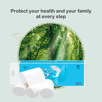 12 Rolls/set Health Raw Wood Pulp Coreless Roll Paper Household kitchen dish paper towel soft toilet paper
12 Rolls/set Health Raw Wood Pulp Coreless Roll Paper Household kitchen dish paper towel soft toilet paper