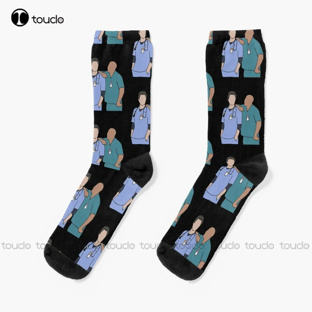 Jd And Turk Scrubs Men Socks Funny Socks Christmas New Year Gift 360° Digital Print Personalized Custom Hd High Quality 
Jd And Turk Scrubs Men Socks Funny Socks Christmas New Year Gift 360° Digital Print Personalized Custom Hd High Quality