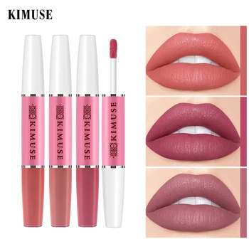 KIMUSE 12 Colors Matte Lipstick And Liquid Lipstick 2 IN 1 Waterproof Long-lasting Non Sticky Velvet Satin Lip Gloss Lip Makeup
KIMUSE 12 Colors Matte Lipstick And Liquid Lipstick 2 IN 1 Waterproof Long-lasting Non Sticky Velvet Satin Lip Gloss Lip Makeup