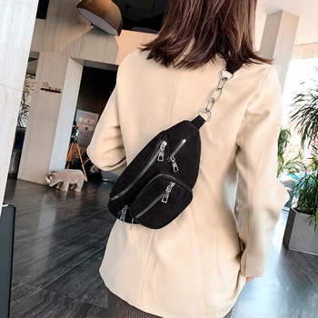 Women Fanny Chest Bag Corduroy Daily Chest Waist Girl Cute Leisure Chest Solid Color Purse Travel Casual Crossbody Packs
Women Fanny Chest Bag Corduroy Daily Chest Waist Girl Cute Leisure Chest Solid Color Purse Travel Casual Crossbody Packs