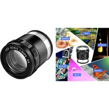 LED Scale Loupe 10X Illuminated Desktop Magnifier Metal Detachable Reticle Coated Optical Glass Lens Focus Adjustable
LED Scale Loupe 10X Illuminated Desktop Magnifier Metal Detachable Reticle Coated Optical Glass Lens Focus Adjustable