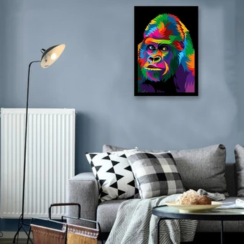 Paint By Numbers Diy Acrylic Painting Kit for Kids & Adults Beginner - Colorful Chimpanzee (Without Frame)
Paint By Numbers Diy Acrylic Painting Kit for Kids & Adults Beginner - Colorful Chimpanzee (Without Frame)