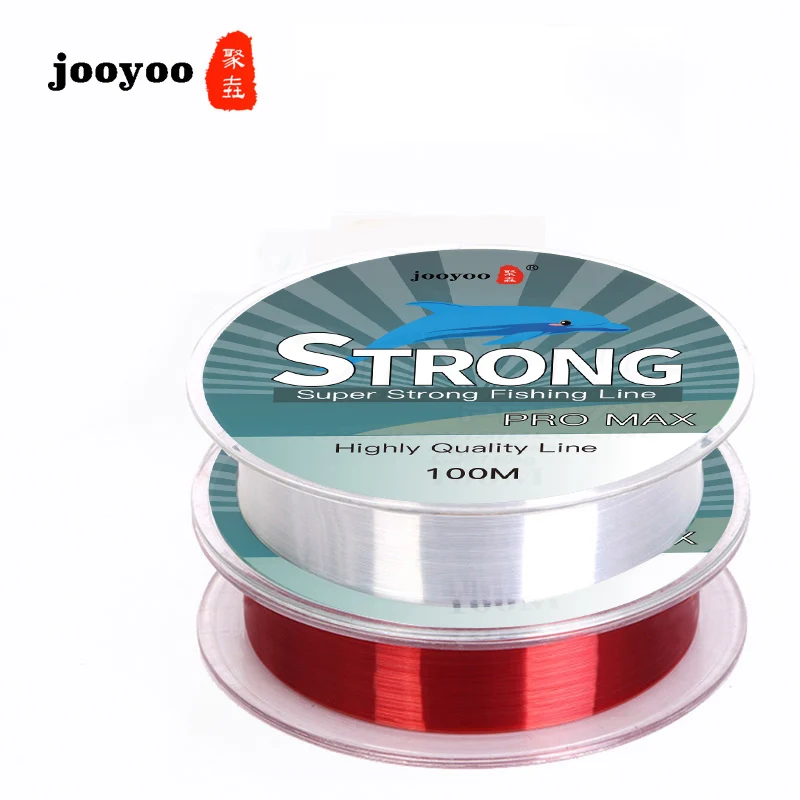 jooyoo 100M Nylon Fishing Line Super Strong Monofilament 2-30LB Saltwater Carp Fishing for Fish Rope Cord Thread Bulk Spool
jooyoo 100M Nylon Fishing Line Super Strong Monofilament 2-30LB Saltwater Carp Fishing for Fish Rope Cord Thread Bulk Spool