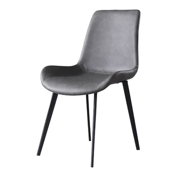 Nordic dining chair Modern minimalist backrest soft Creative home wrought iron designer stool
Nordic dining chair Modern minimalist backrest soft Creative home wrought iron designer stool