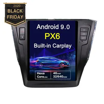 Android 9.0 Tesla style PX6 64GB Car Radio GPS Navigation For Volkswagen Passat 7 2015 2016 Head Unit Multimedia Player Radio
Android 9.0 Tesla style PX6 64GB Car Radio GPS Navigation For Volkswagen Passat 7 2015 2016 Head Unit Multimedia Player Radio