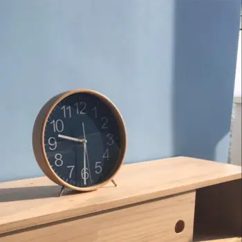 Simple Desktop Table Clock Living Room Solid Wood Clock Modern Large Pendulum Clock Creative Minimalist Ornaments
Simple Desktop Table Clock Living Room Solid Wood Clock Modern Large Pendulum Clock Creative Minimalist Ornaments