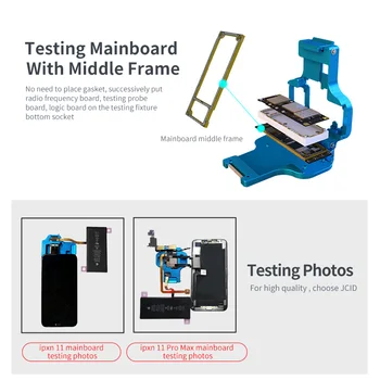 JC TX11 3in1 Mainboard Function Tester for IPhone11 11Pro Pro MAX Main Board Layered Test No need to remove the middle frame
JC TX11 3in1 Mainboard Function Tester for IPhone11 11Pro Pro MAX Main Board Layered Test No need to remove the middle frame