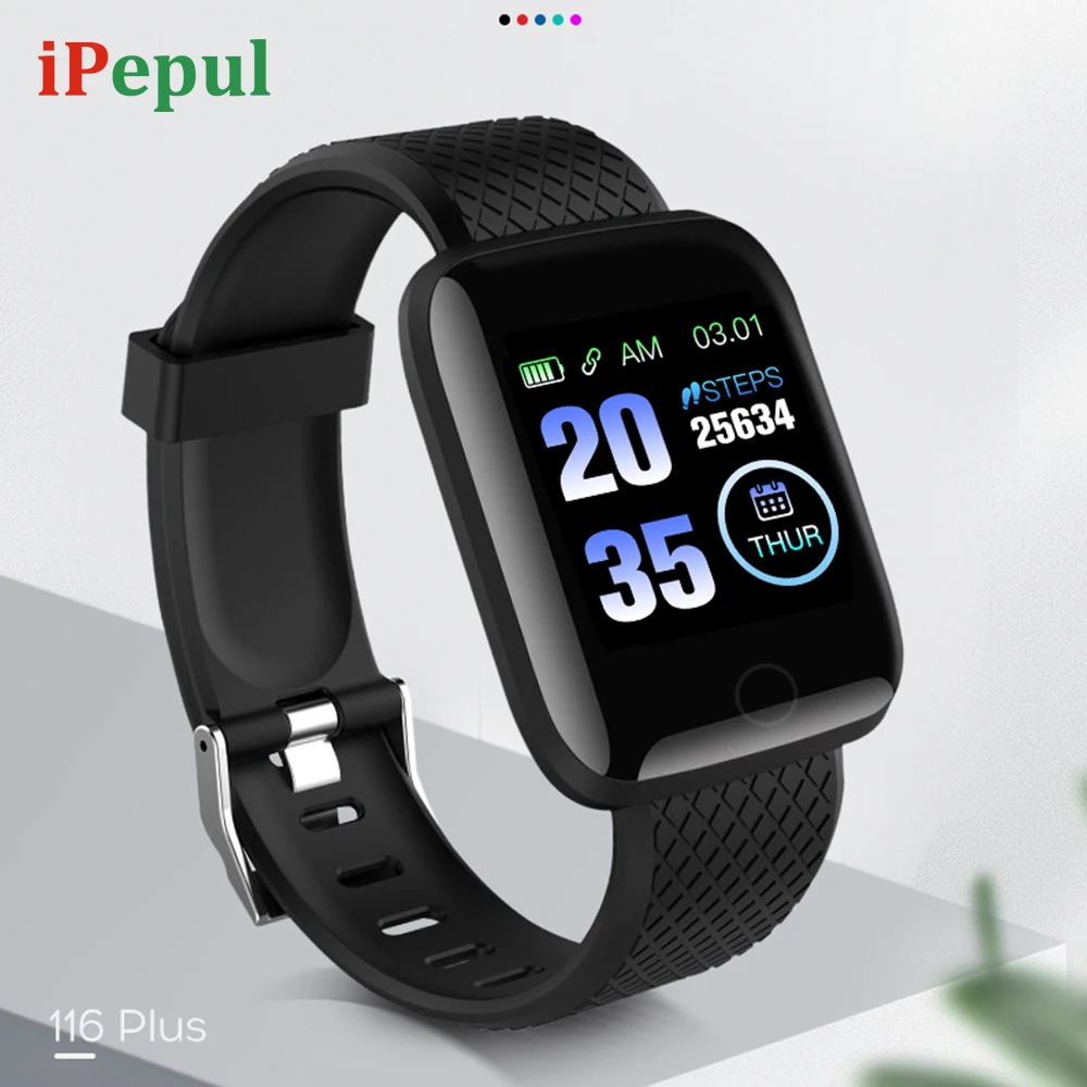 Smart Watches Color screen bracelet Heart Rate monitoring Bluetooth sports running exercise fitness tracker for Android IOS
Smart Watches Color screen bracelet Heart Rate monitoring Bluetooth sports running exercise fitness tracker for Android IOS