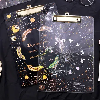 A4 Clipboard A4 File Holder Writing Pads Backing Board Starry Sky Pattern Office Supplies Filing Student Acrylic Stationery
A4 Clipboard A4 File Holder Writing Pads Backing Board Starry Sky Pattern Office Supplies Filing Student Acrylic Stationery