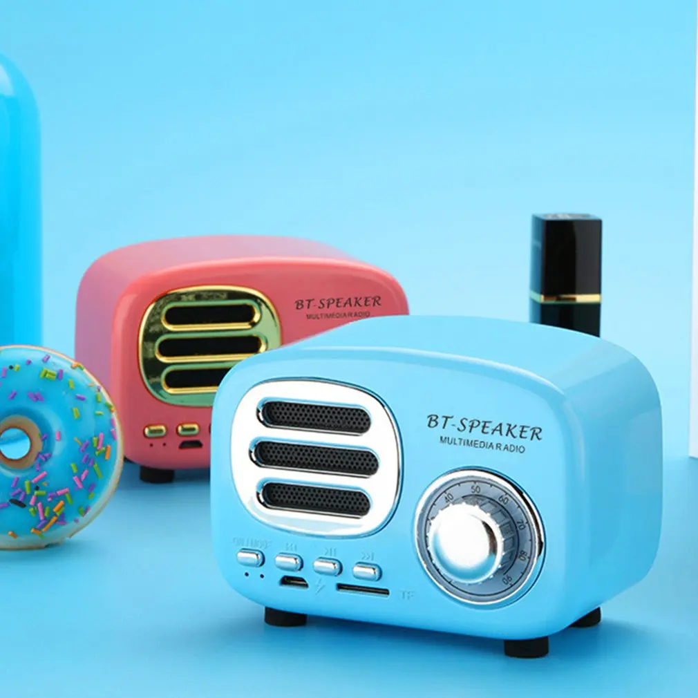 Retro Wireless Speaker Creative Gift Mini Outdoor Subwoofer Mobile Phone Radio Phonograph Card Audio
Retro Wireless Speaker Creative Gift Mini Outdoor Subwoofer Mobile Phone Radio Phonograph Card Audio
