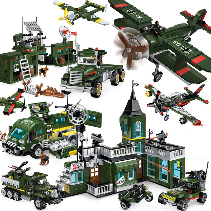ww2 compatible legoed Military Tanks vehicle sets building blocks world war 2 ii 1 creator armored trucks jeep plane helicopter
ww2 compatible legoed Military Tanks vehicle sets building blocks world war 2 ii 1 creator armored trucks jeep plane helicopter