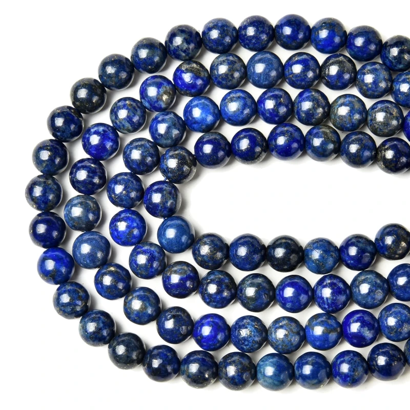 Factory price Natural lapis lazuli Round Loose Beads 15" Strand 4 6 8 10MM Pick Size For Jewelry Making and design
Factory price Natural lapis lazuli Round Loose Beads 15" Strand 4 6 8 10MM Pick Size For Jewelry Making and design