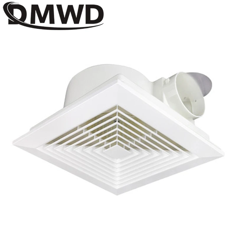 

Suspended Ceiling Exhaust Fan 6/8 Inch Living Room Bathroom Duct Air Vent Ventilation Louver Extractor Window Ventilator Blower