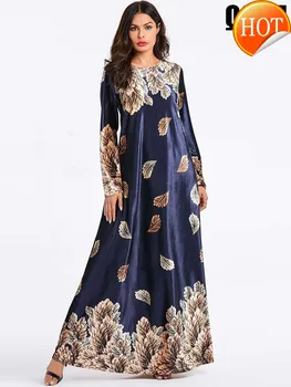 Women Long Sleeve Winter Dress Plus Size Leaves Print Red Casual Party Dress Loose Oversized Ladies Tunic Maxi Long Dresses 
Women Long Sleeve Winter Dress Plus Size Leaves Print Red Casual Party Dress Loose Oversized Ladies Tunic Maxi Long Dresses