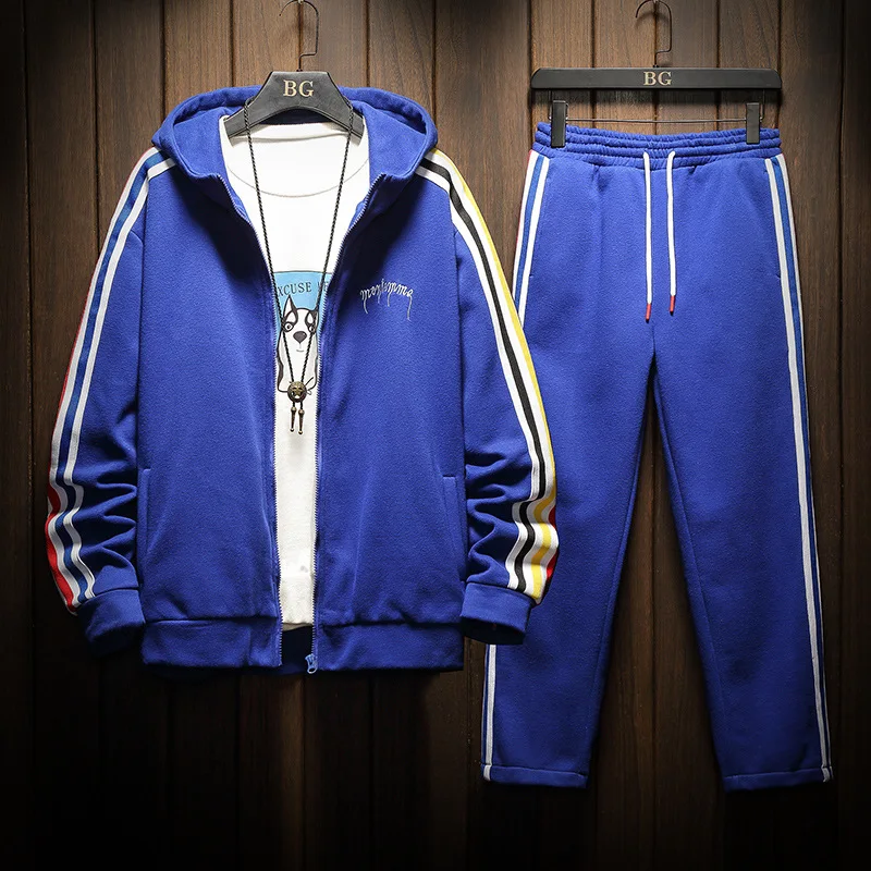 Winter Men Leisure Sports Suit COUPLE'S Fashion Loose-Fit Brushed And Thick Hoodie Sweatpants Two-Piece Set
Winter Men Leisure Sports Suit COUPLE'S Fashion Loose-Fit Brushed And Thick Hoodie Sweatpants Two-Piece Set