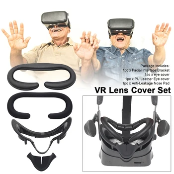 4pcs Comfort Soft Nose Pad Professional PU Leather VR Lens Cover Set Replacement Parts Easy Install For Valve Index Headset
4pcs Comfort Soft Nose Pad Professional PU Leather VR Lens Cover Set Replacement Parts Easy Install For Valve Index Headset