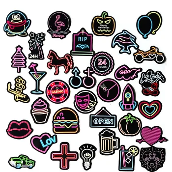 100pcs 10*13cm Cartoon Neon Lamp DIY laptop decal sticker for macbook air 2020 notebook for Bike Luggage Stickers for iPhone 
100pcs 10*13cm Cartoon Neon Lamp DIY laptop decal sticker for macbook air 2020 notebook for Bike Luggage Stickers for iPhone