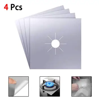 4Pcs/Set Kitchen 27*27Cm Reusable Gas Cover Stove Burner Mat Temperature Anti-fouling Oil Protector Pad Liner Cleaning Tools
4Pcs/Set Kitchen 27*27Cm Reusable Gas Cover Stove Burner Mat Temperature Anti-fouling Oil Protector Pad Liner Cleaning Tools