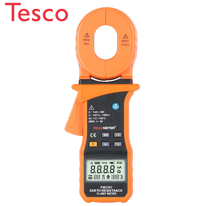 MS2301 High Sensitivity digital earth ground clamp on earth resist meter Resistance meter Tester Lower Power Consumption
MS2301 High Sensitivity digital earth ground clamp on earth resist meter Resistance meter Tester Lower Power Consumption