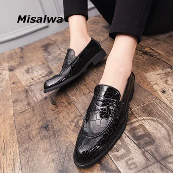 Misalwa Casual Men Loafers Comfort Bottom Loafers Gentleman Moccasins Man Slip-On Wedding Dress Shoes Lazy Driving Oxford Flats
Misalwa Casual Men Loafers Comfort Bottom Loafers Gentleman Moccasins Man Slip-On Wedding Dress Shoes Lazy Driving Oxford Flats