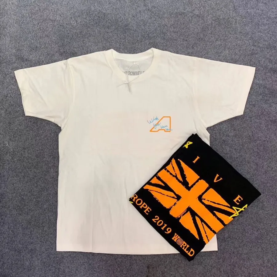 Travis Scott Astroworld Europe Tour Tee T shirt Men Women High quality Fashion Hip Hop t-shirts
Travis Scott Astroworld Europe Tour Tee T shirt Men Women High quality Fashion Hip Hop t-shirts