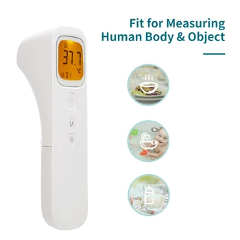 Non-contact Infrared Electronic Thermometer for Body Forehead/Object Digital Baby BodyAdult Forehead LCD Backlight Termometro
Non-contact Infrared Electronic Thermometer for Body Forehead/Object Digital Baby BodyAdult Forehead LCD Backlight Termometro