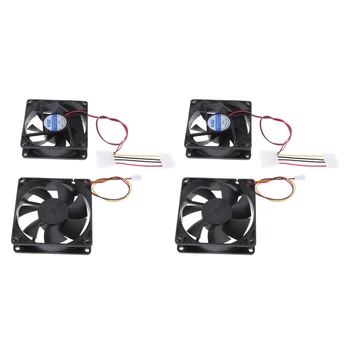 4pieces 12V 3Pin 80mm Mini 8cm Fan Silent Computer Cooler Cooling Fan PC
4pieces 12V 3Pin 80mm Mini 8cm Fan Silent Computer Cooler Cooling Fan PC