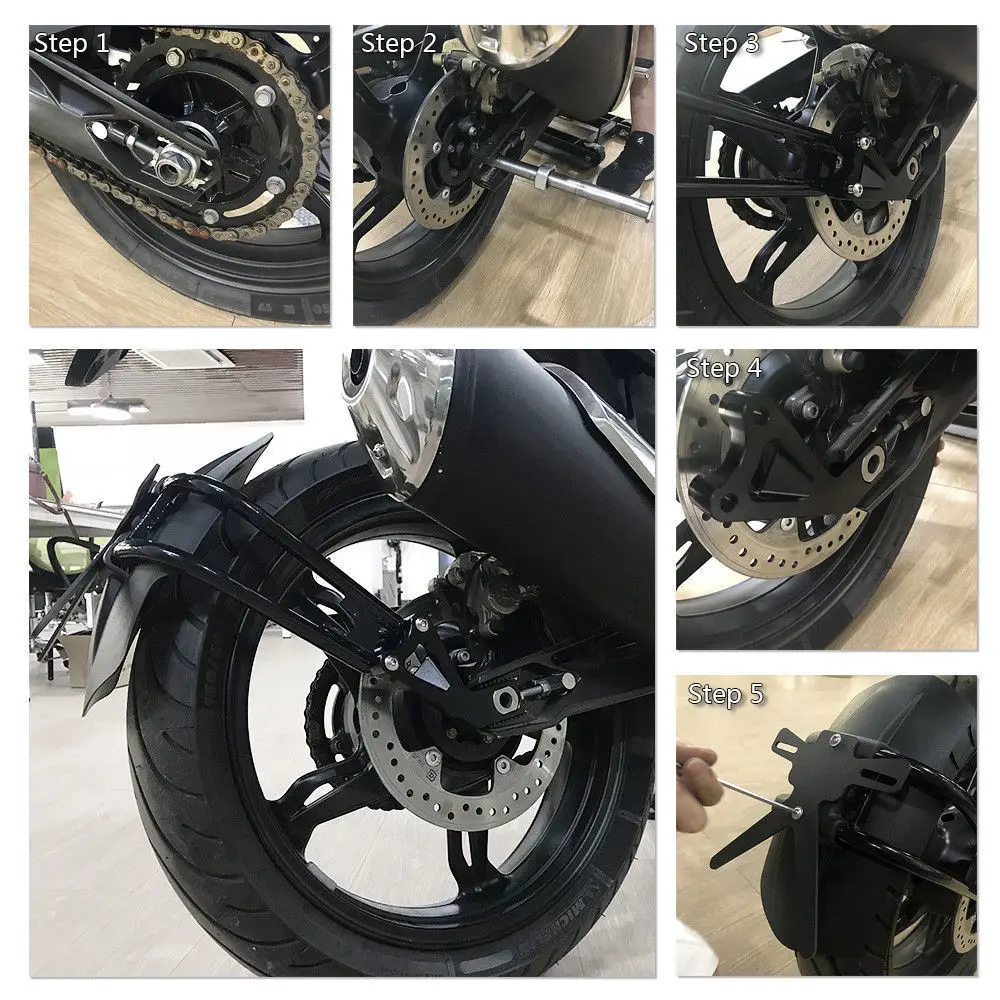 Держатель для номерного знака мотоцикла брызговик заднего колеса 17 2018 2019 2020 BMW