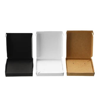 50pcs/set Paper Boxes Jewelry Packaging Display Earring Pendant Necklace Carrying Cases Wedding Party Jewelry Gift Box 6x6x1cm 
50pcs/set Paper Boxes Jewelry Packaging Display Earring Pendant Necklace Carrying Cases Wedding Party Jewelry Gift Box 6x6x1cm