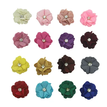 12PCS 3.5CM Fabric Flower With Acrylic Diamond Accessory for DIY Headband Bridal Flower Lapel Wedding Bouquets
12PCS 3.5CM Fabric Flower With Acrylic Diamond Accessory for DIY Headband Bridal Flower Lapel Wedding Bouquets
