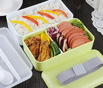 New 1000ML Double Layer Lunch Box Health Material Portable Children Bento Boxes Microwave Oven Tableware Food Storage Container
New 1000ML Double Layer Lunch Box Health Material Portable Children Bento Boxes Microwave Oven Tableware Food Storage Container