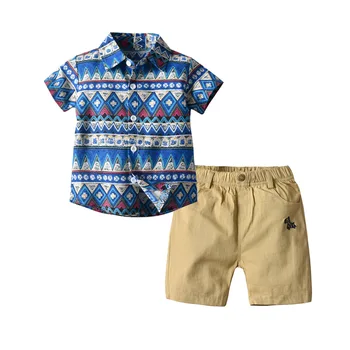 Baby Boys Clothing Summer Sets Hawaiian Shirt Suits 2pcs Toddler Kids Children's Clothes Beach Casual Holiday Outfits 2-5Years
Baby Boys Clothing Summer Sets Hawaiian Shirt Suits 2pcs Toddler Kids Children's Clothes Beach Casual Holiday Outfits 2-5Years