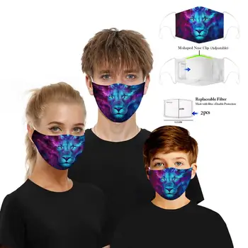 Digital Printed PM2.5 Cotton Mouth Mask Anti Dust Mask Activated Carbon Filter Bacteria Mouth-muffle With Respirator 2 Filters
Digital Printed PM2.5 Cotton Mouth Mask Anti Dust Mask Activated Carbon Filter Bacteria Mouth-muffle With Respirator 2 Filters