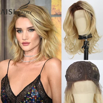 AISIBEAUTY Synthetic Lace Front Wigs for Women Bob Wig Blonde/Puple Wavy Women's Wig with Natural Hairline
AISIBEAUTY Synthetic Lace Front Wigs for Women Bob Wig Blonde/Puple Wavy Women's Wig with Natural Hairline