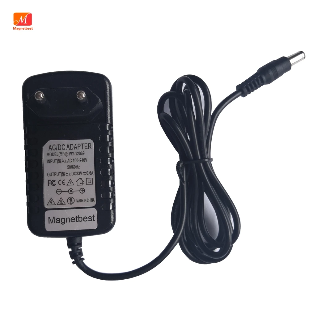 33V 0.6A 600mA AC Power Adapter Charger For Philips Hand-held cordless vacuum cleaner SSC-18-20 CH330038 33V 380MA Power Supply
33V 0.6A 600mA AC Power Adapter Charger For Philips Hand-held cordless vacuum cleaner SSC-18-20 CH330038 33V 380MA Power Supply