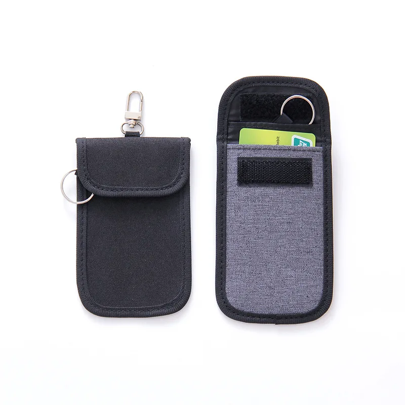 Anti-theft RFID Signal Blocker Faraday Keyless Entry Car Key Pouch Case Bag FOB Signal Shielding Bag Cover Keychain Key BAG1074
Anti-theft RFID Signal Blocker Faraday Keyless Entry Car Key Pouch Case Bag FOB Signal Shielding Bag Cover Keychain Key BAG1074