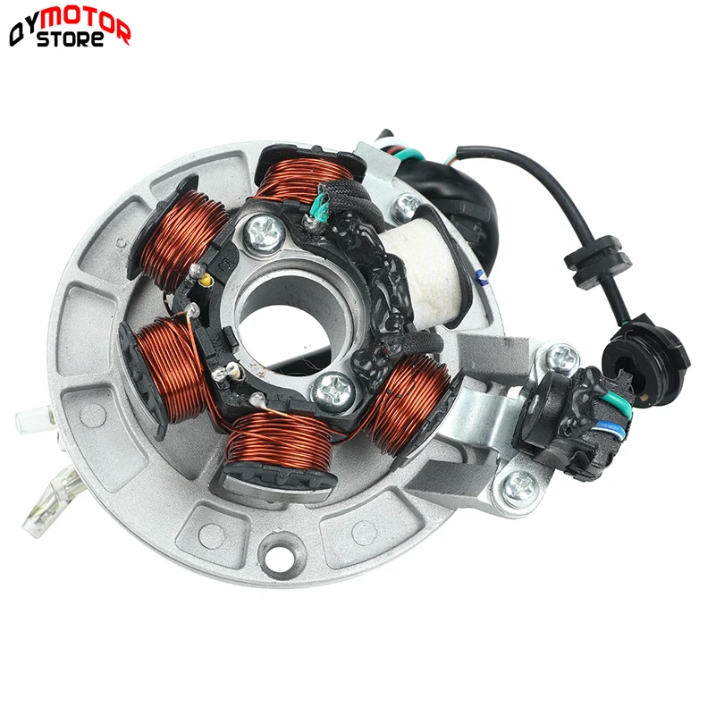 Двигатель LF140 6 катушек статор зажигания для Lifan 140 140cc 1P55FMJ горизонтальные