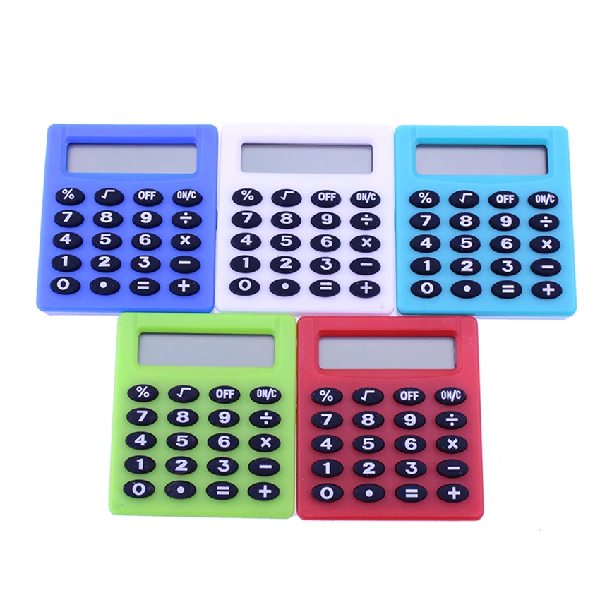 8-Digit Pocket Size Calculator Standard Function Student Large LCD Display Electronic Desktop Accounting Office Calculator
8-Digit Pocket Size Calculator Standard Function Student Large LCD Display Electronic Desktop Accounting Office Calculator