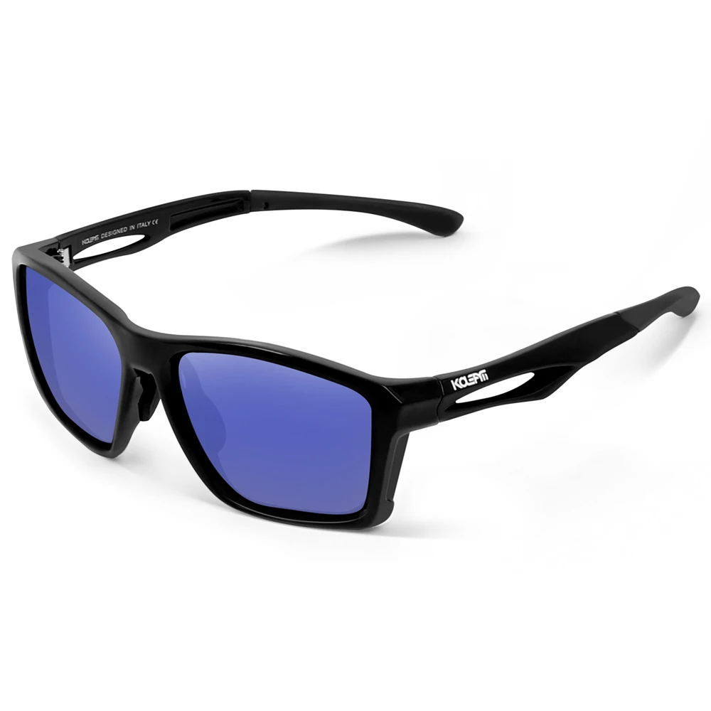 KDEAM LUXURY Mirrored Blue Sunglasses Polarized Men Sport outdoor Eyewear New Arrived Women TR90 Frame 100%UV With Case KD626-C4 KDEAM LUXURY Mirrored Blue Sunglasses Polarized Men Sport outdoor Eyewear New Arrived Women TR90 Frame 100%UV With Case KD626-C4