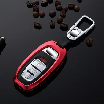 Aluminum Alloy Car Key Cases For Audi A4L/A6L/A5/S6/Q5/A7/A8L Key Holder Cover Auto Key Shell Smart Key Car Pendant Accessories
Aluminum Alloy Car Key Cases For Audi A4L/A6L/A5/S6/Q5/A7/A8L Key Holder Cover Auto Key Shell Smart Key Car Pendant Accessories